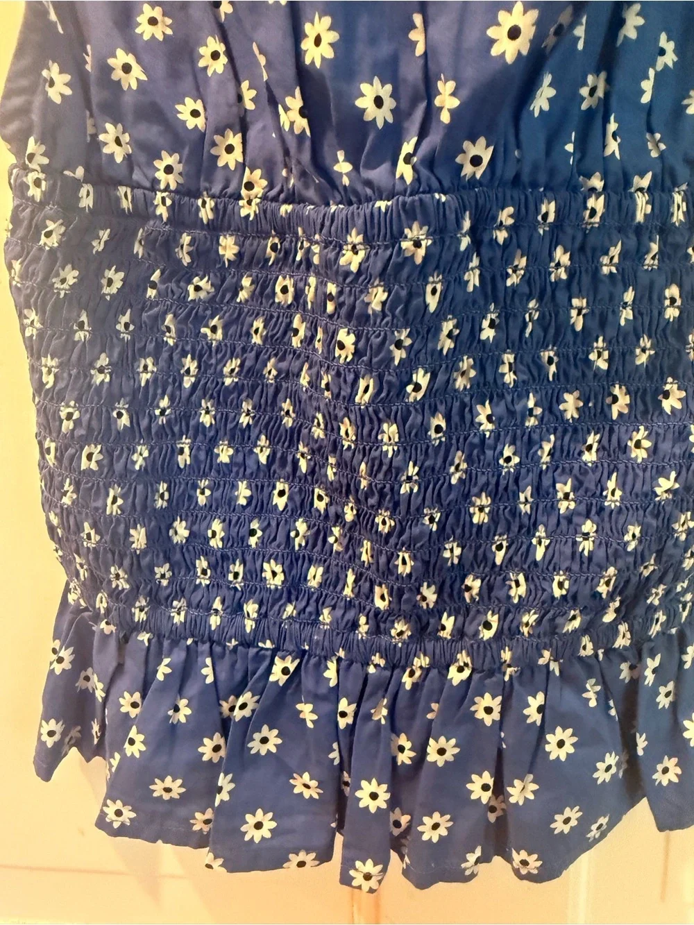 NWT Free People Monica Smock Top  Size Small